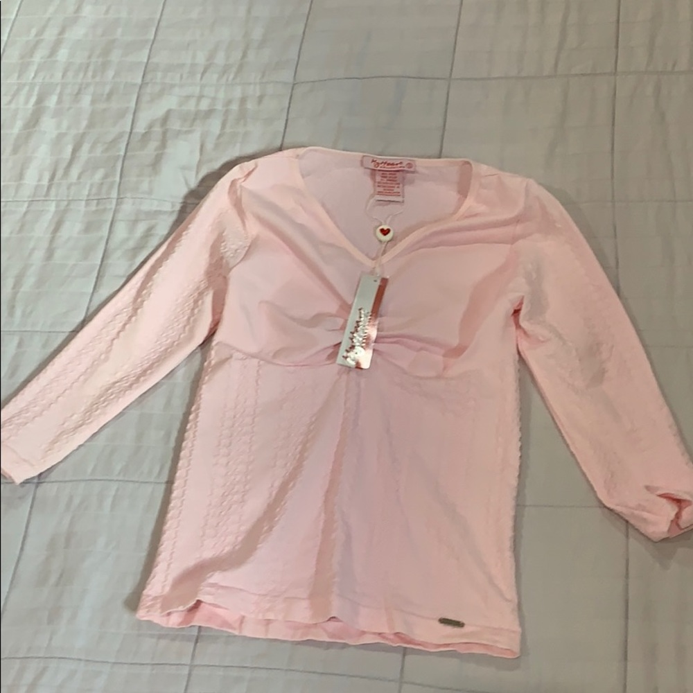 Small Pink My Heart Collection Top